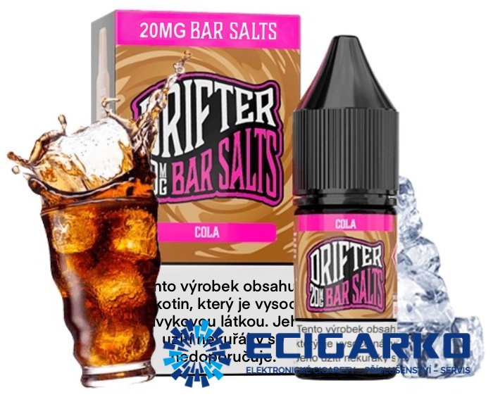 Drifter Bar Salts SALT Cola 10ml Drifter Bar Salts SALT Cola 10ml