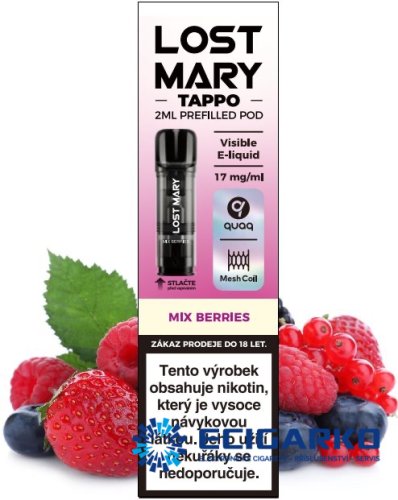 Lost Mary Tappo 1x cartridge Mix Berries 17mg