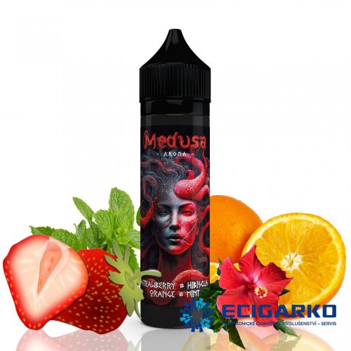 Medusa Shake and Vape 10/60ml Strawberry Hibiscus Orange Mint