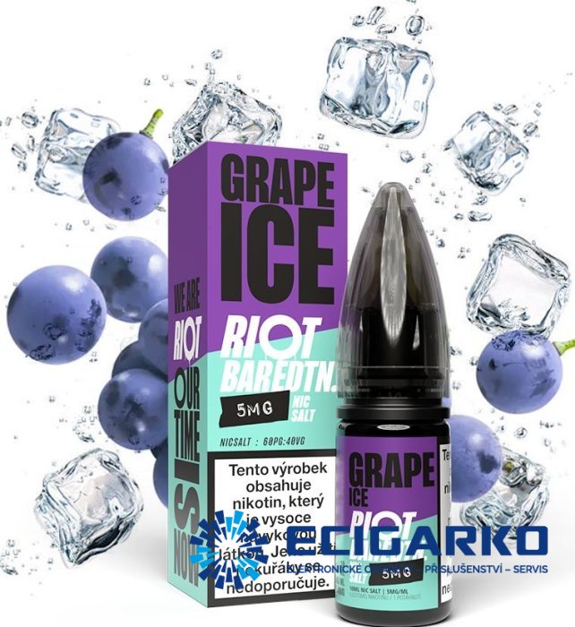 Riot BAR EDTN SALT Grape Ice 10ml