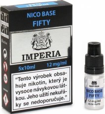 Imperia Nikotinová báze Fifty 5x10ml PG50/VG50 12mg
