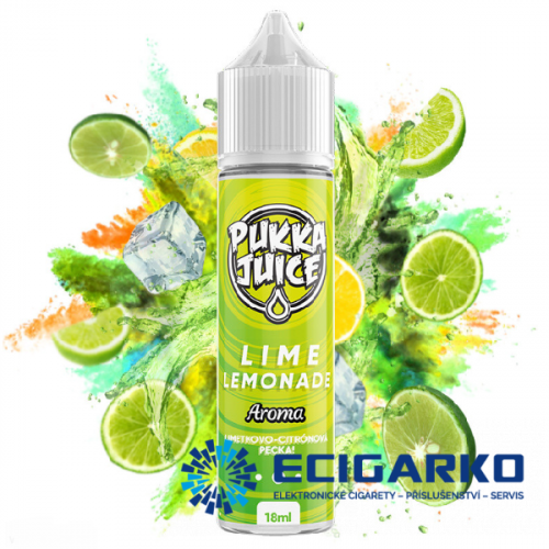 Pukka Juice Shake and Vape 18/60ml Lime Lemonade