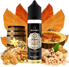 Bombo Platinum Tobaccos Shake and Vape 15/60ml Nutty Supra Reserve