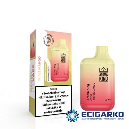 Aroma King AK Mini jednorázová e-cigareta Triple Mango 20mg