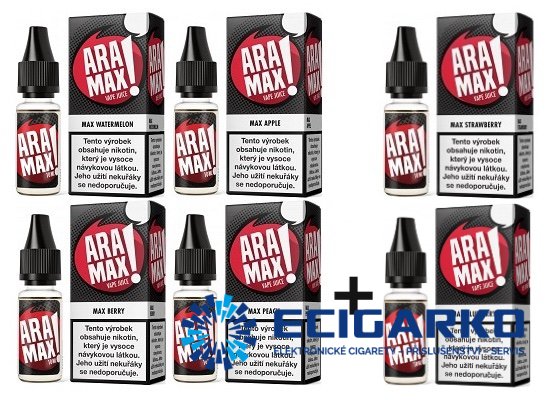 E-liquid Aramax 10ml 5+1 zdarma