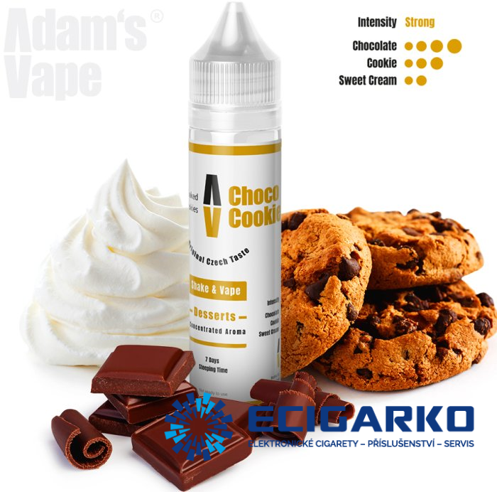Adam's Vape Shake and Vape 10/60ml Choco Cookie