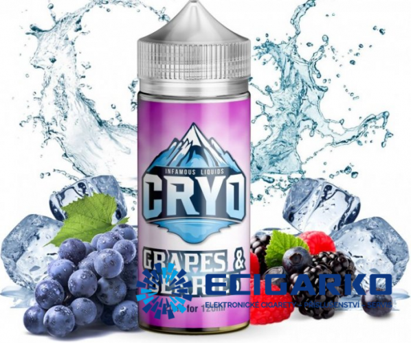 Infamous Cryo Shake and Vape 20/120ml Grapes and Berries