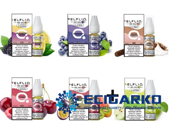 Elf Bar Elfliq SALT 10ml 5+1 zdarma