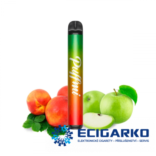 Vaporesso TX600 Puffmi jednorázová e-cigareta Apple Peach 20mg