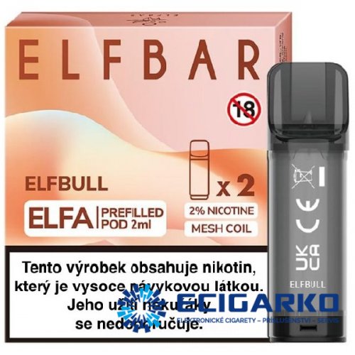 Elf Bar Elfa 2x cartridge ElfBull 20mg