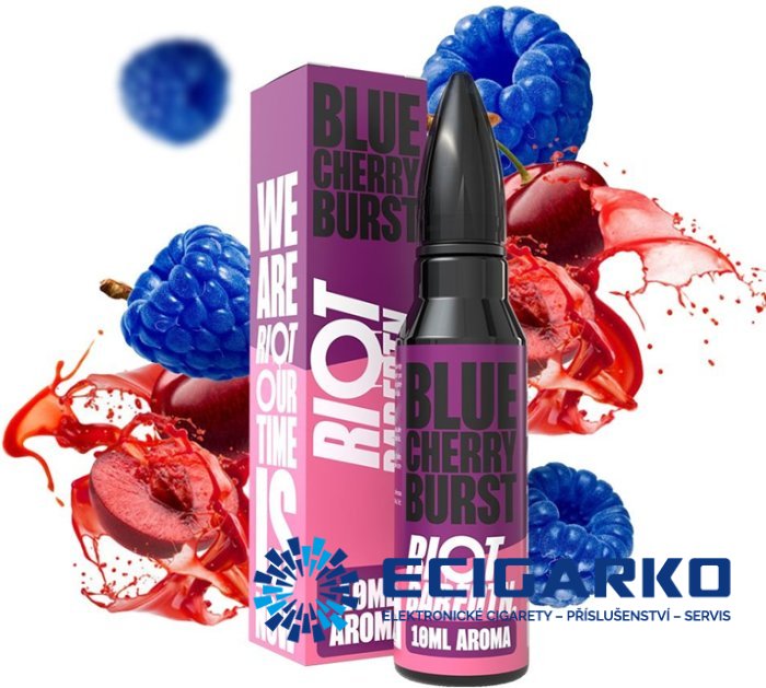 Riot Squad BAR EDTN Shake and Vape 10/60ml Blue Cherry Burst