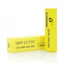 Baterie Listman 20700 3400mAh - 40A