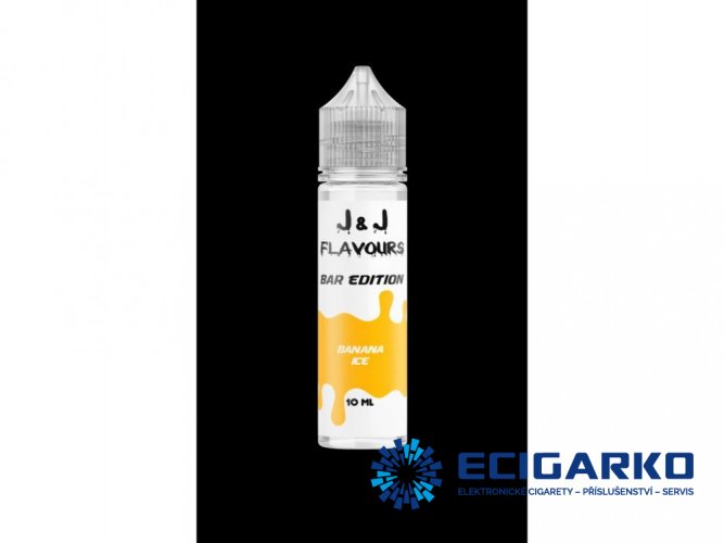 J&J Flavours Bar Edition Shake&Vape 10/60ml Banana Ice
