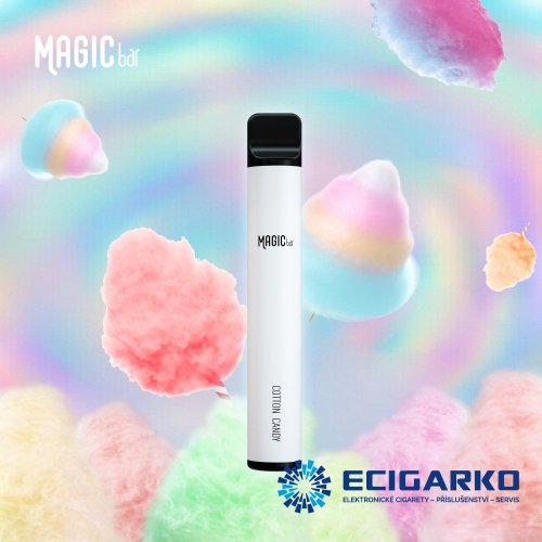 Magic Bar jednorázová e-cigareta Cotton Candy 20mg