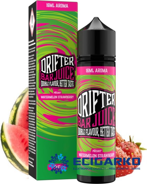 Juice Sauz Drifter Bar Shake and Vape 16/60ml Watermelon Strawberry