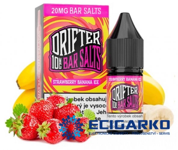 Drifter Bar Salts SALT Strawberry Banana Ice 10ml