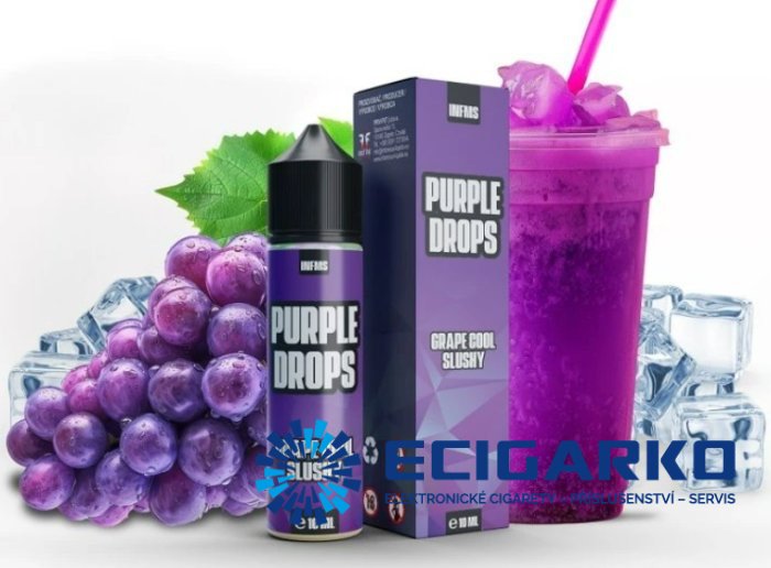 Infamous Drops Shake and Vape 10/60ml Purple Drops
