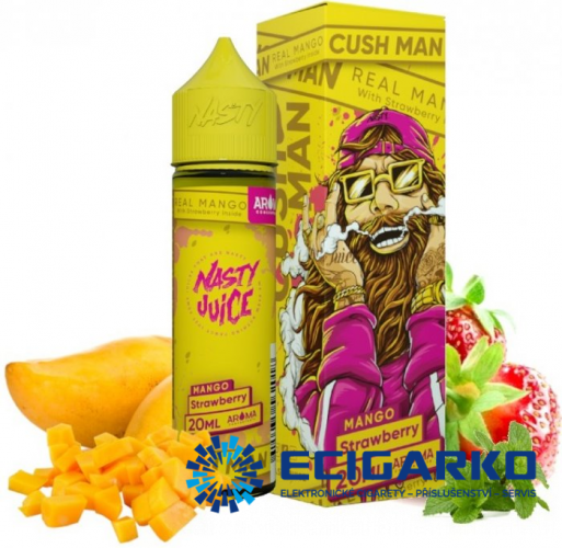 Nasty Juice CushMan Shake and Vape 20/60ml Strawberry Mango