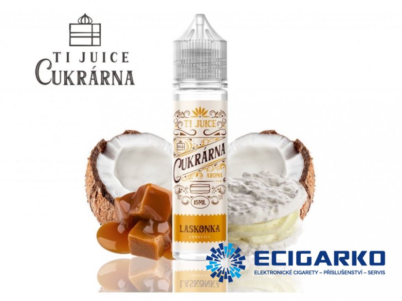 Ti Juice Cukrárna Shake and Vape 10/60ml Laskonka