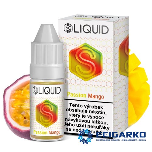 SLiquid SALT liquid 10ml Marakuja a mango (Passion Mango)
