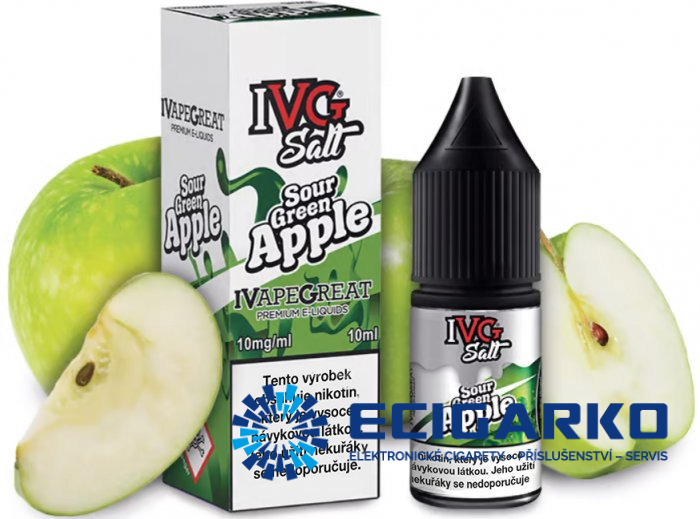 IVG SALT Sour Green Apple 10ml