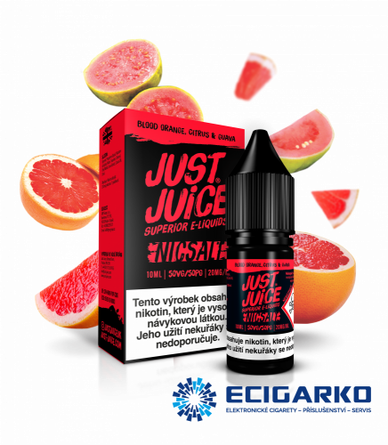 Just Juice SALT liquid Blood Orange, Citrus & Guava 10ml