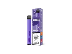 Aramax Bar jednorázová e-cigareta Grape Juice 20mg