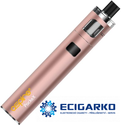 aSpire PockeX AIO elektronická cigareta 1500mAh - Barva produktu: Růžová