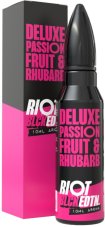 Riot Squad BLCK EDTN Shake and Vape 10/60ml Deluxe Passionfruit & Rhubarb
