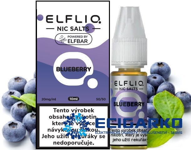 Elf Bar Elfliq SALT Blueberry 10ml