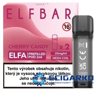 Elf Bar Elfa 2x cartridge Cherry Candy 20mg