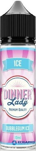 Dinner Lady Ice Shake and Vape 10/60ml Bubblegum Ice