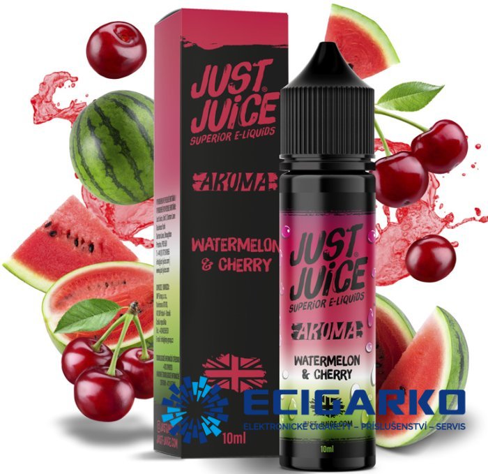Just Juice Shake and Vape 10/60ml Watermelon & Cherry