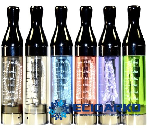 Clearomizér KangerTech T2/CC 1,8ohm 2,4ml