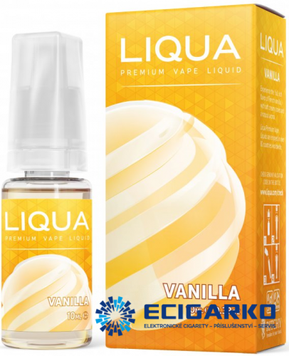 E-Liquid Liqua Vanilla (Vanilka) 10ml - Síla nikotínu: 6mg