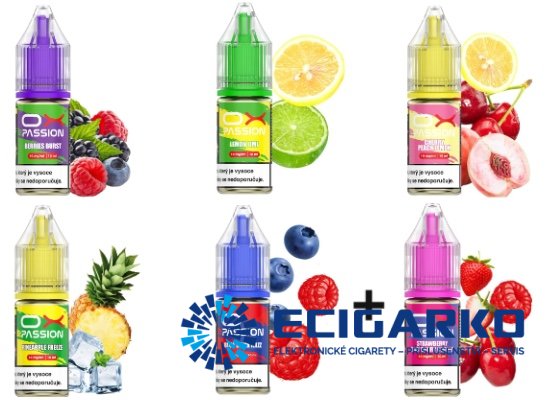 OXVA OX PASSION SALT 10ml 5+1 zdarma