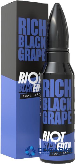 Riot Squad BLCK EDTN Shake and Vape 10/60ml Rich Black Grape