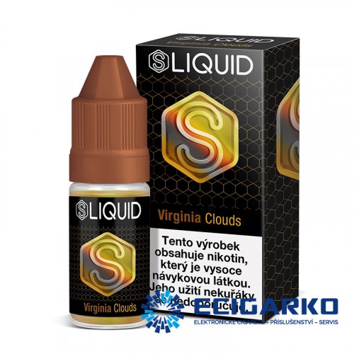 SLiquid SALT liquid 10ml Virginský tabák (Virginia Clouds)
