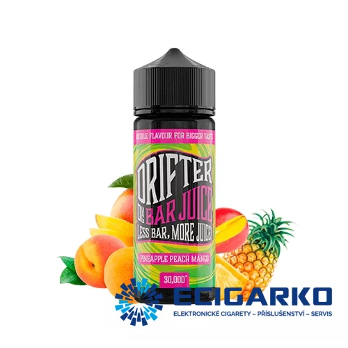 Juice Sauz Drifter Bar Shake and Vape 24/120ml Pineapple Peach Mango