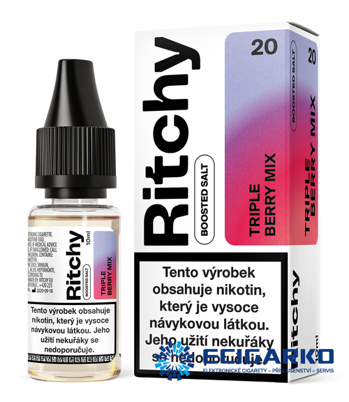 Ritchy SALT Triple Berry Mix 10ml - Síla nikotínu: 20mg