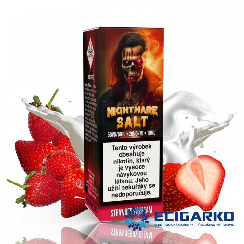 Nightmare SALT Strawberry Cream 20mg 10ml
