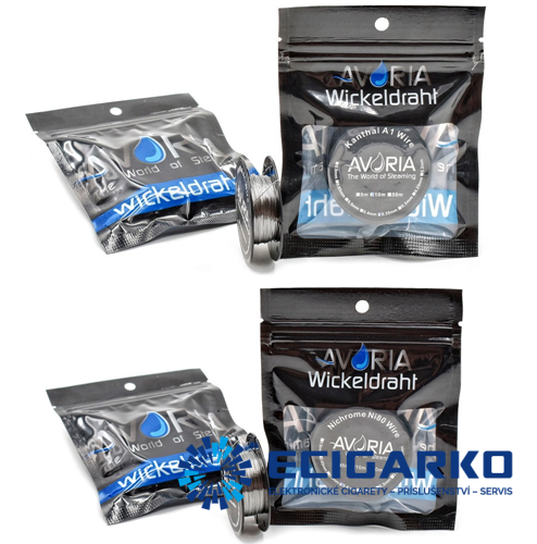 Odporový drát Avoria (Kanthal/Nichrome) 10m - Materiál: Nichrome 0,5mm