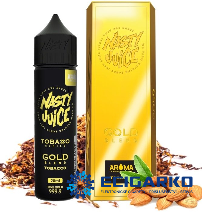 Nasty Juice Tobacco Shake and Vape 20/60ml Gold Blend