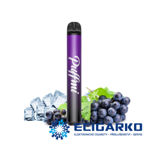 Vaporesso TX600 Puffmi jednorázová e-cigareta Grape Ice 20mg