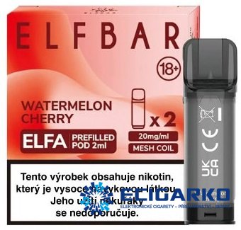 Elf Bar Elfa 2x cartridge Watermelon Cherry 20mg