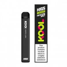 Higs KOOL jednorázová e-cigareta Exotic Lush 20mg