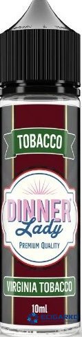 Dinner Lady Tobacco Shake and Vape 10/60ml Virginia Tobacco