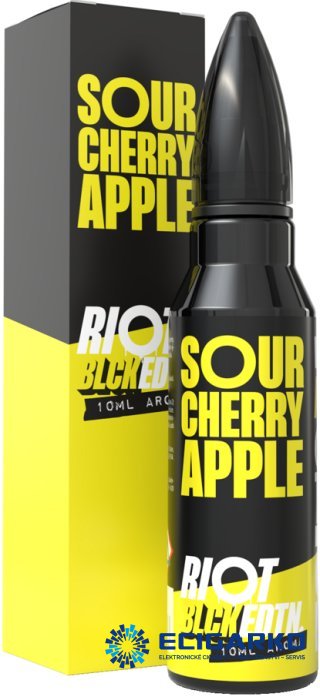 Riot Squad BLCK EDTN Shake and Vape 10/60ml Sour Cherry & Apple