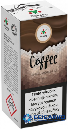 E-liquid Dekang 10ml Káva - Síla nikotínu: 18mg
