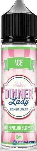 Dinner Lady Ice Shake and Vape 10/60ml Watermelon Slices Ice